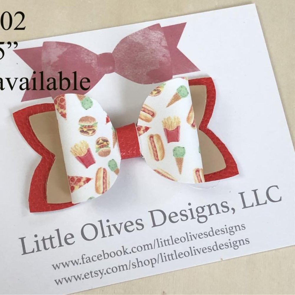 Girl Hair 3.5" Bow by Little Olives